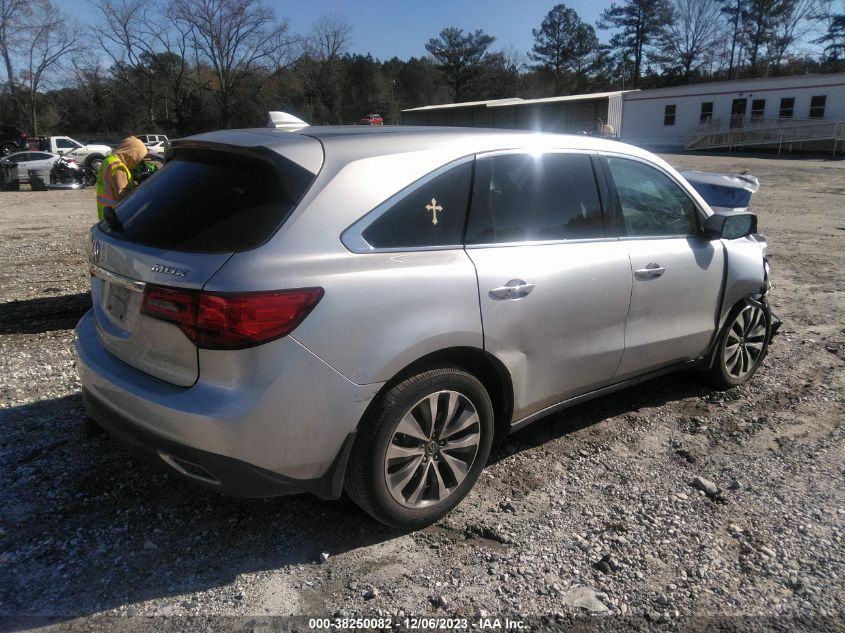 2014 Acura Mdx Technology Package VIN: 5FRYD3H45EB017657 Lot: 38250082