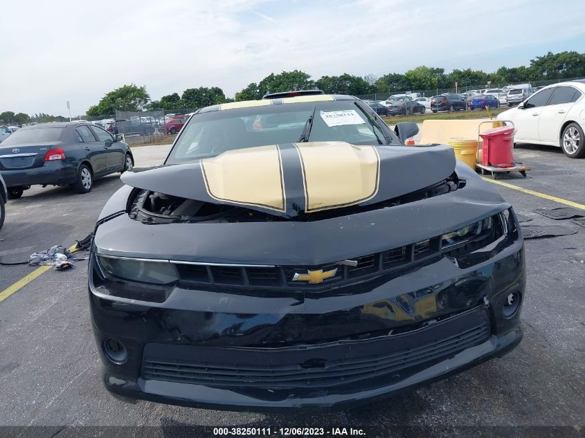 2G1FB1E37E9303327 2014 Chevrolet Camaro Lt