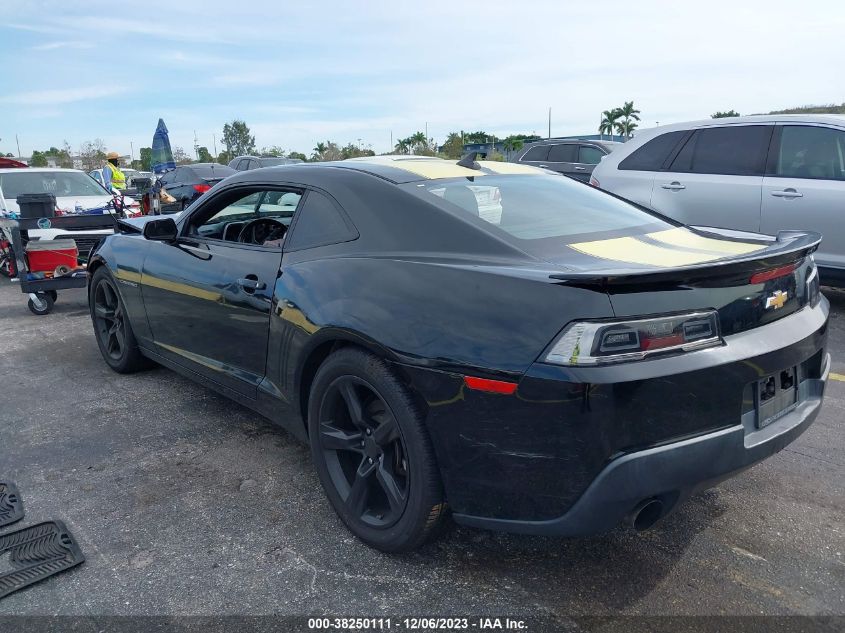 2G1FB1E37E9303327 2014 Chevrolet Camaro Lt