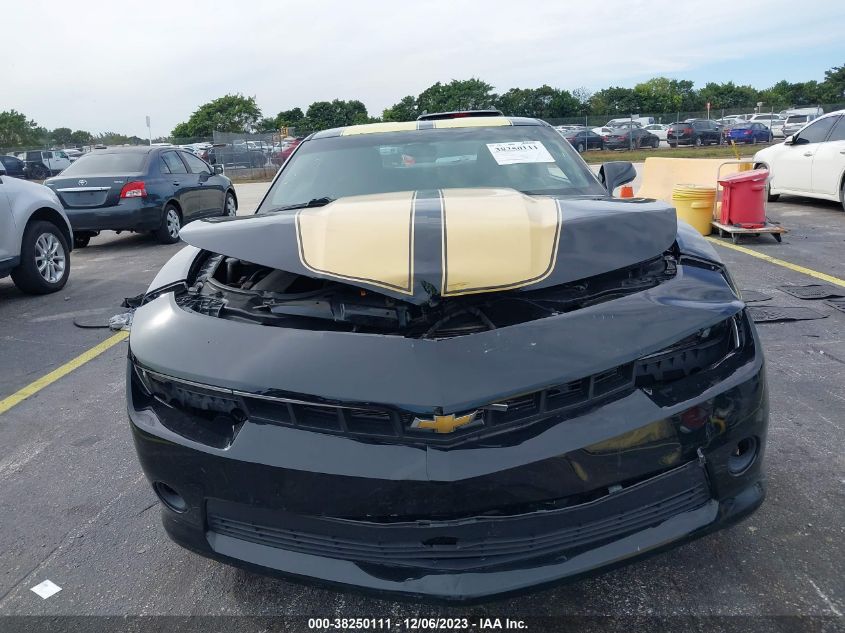 2G1FB1E37E9303327 2014 Chevrolet Camaro Lt