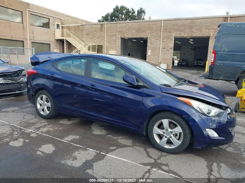 2013 Hyundai Elantra Gls VIN: 5NPDH4AE0DH453622 Lot: 38250131