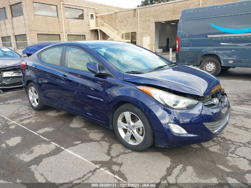 2013 Hyundai Elantra Gls VIN: 5NPDH4AE0DH453622 Lot: 38250131