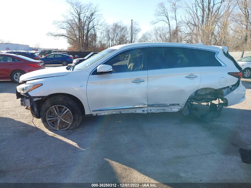 2016 Infiniti Qx60 Base (Cvt) VIN: 5N1AL0MN7GC501344 Lot: 38250312