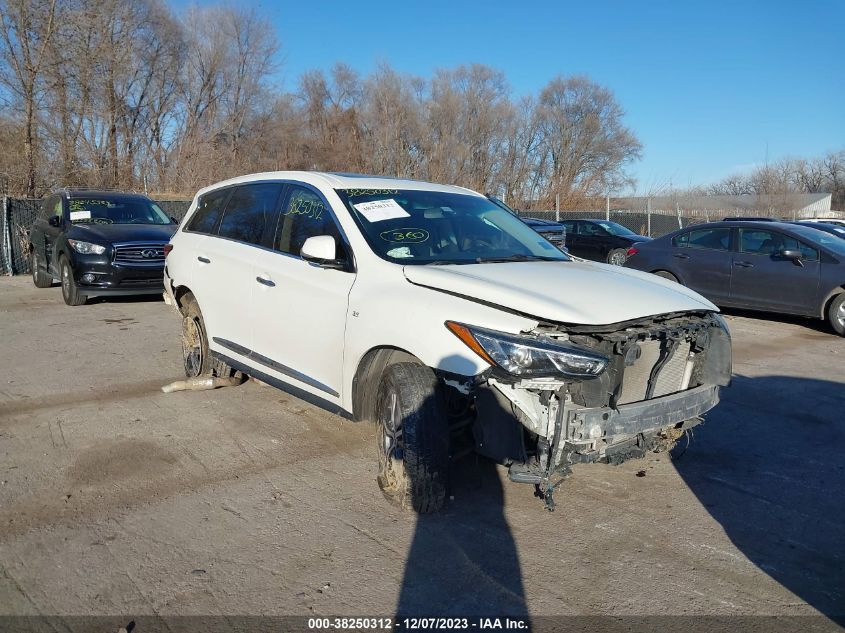 2016 Infiniti Qx60 Base (Cvt) VIN: 5N1AL0MN7GC501344 Lot: 38250312