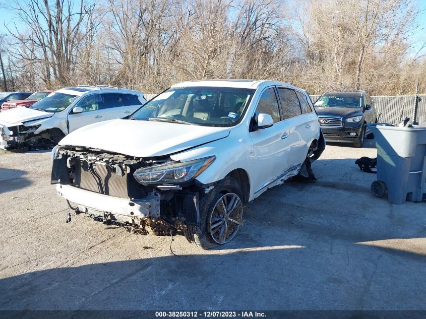 2016 Infiniti Qx60 Base (Cvt) VIN: 5N1AL0MN7GC501344 Lot: 38250312