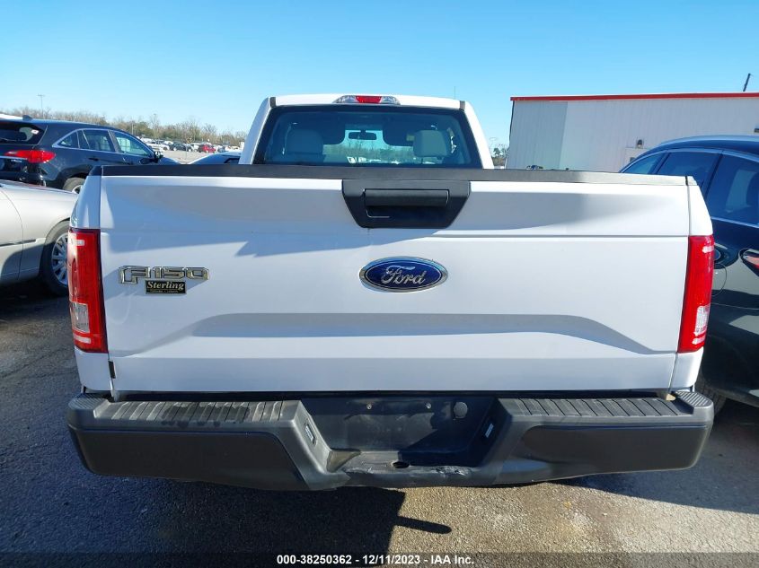 2017 Ford F-150 Xl VIN: 1FTMF1C80HKC58350 Lot: 38250362