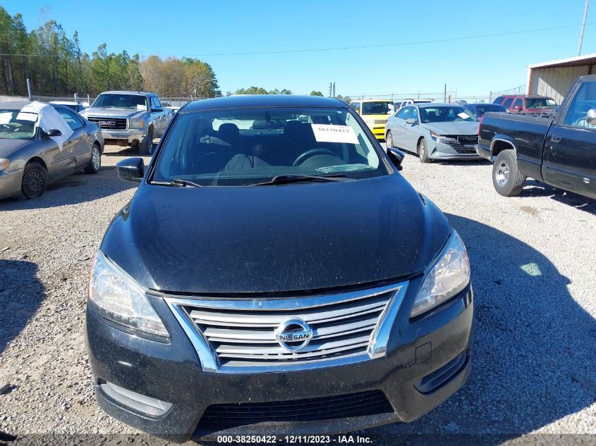 2013 Nissan Sentra Sv VIN: 3N1AB7AP9DL626774 Lot: 38250422