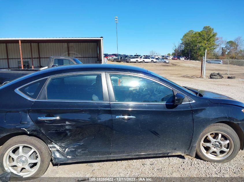 2013 Nissan Sentra Sv VIN: 3N1AB7AP9DL626774 Lot: 38250422