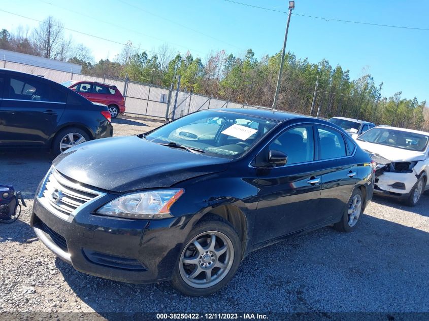 2013 Nissan Sentra Sv VIN: 3N1AB7AP9DL626774 Lot: 38250422