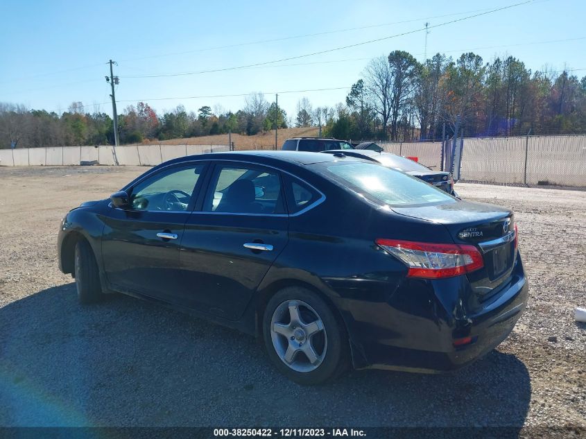 2013 Nissan Sentra Sv VIN: 3N1AB7AP9DL626774 Lot: 38250422