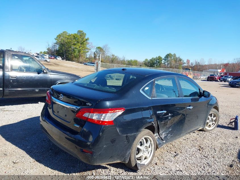 2013 Nissan Sentra Sv VIN: 3N1AB7AP9DL626774 Lot: 38250422