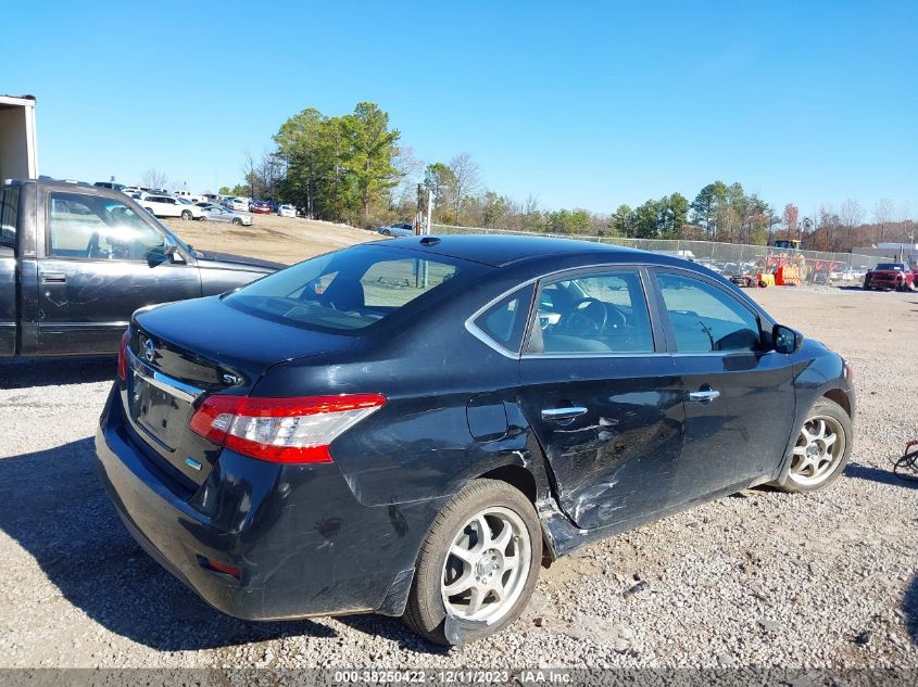 2013 Nissan Sentra Sv VIN: 3N1AB7AP9DL626774 Lot: 38250422