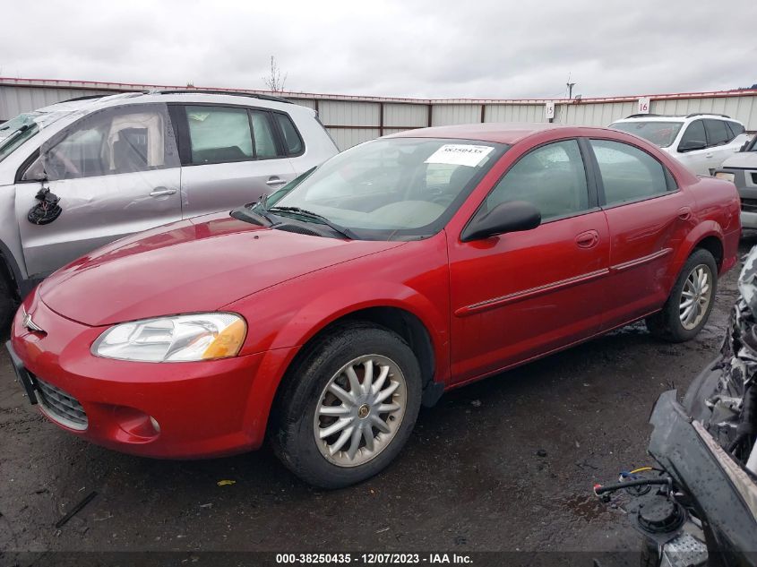 2003 Chrysler Sebring Lxi VIN: 1C3AL56R03N537736 Lot: 38250435