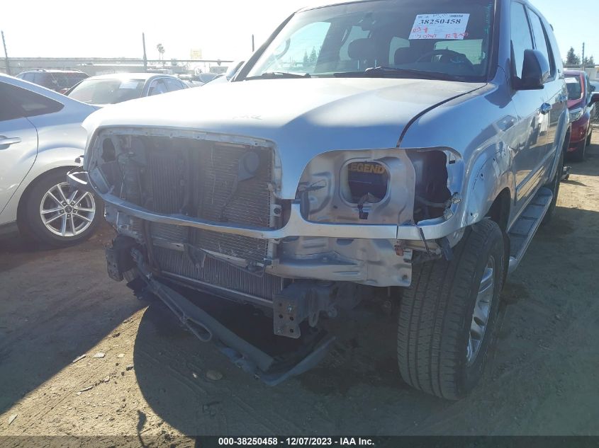 2003 Toyota Sequoia Limited VIN: 5TDBT48A43S177639 Lot: 38250458