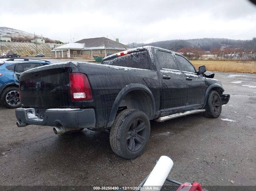 2021 Ram 1500 Classic Warlock 4X4 57 Box VIN: 1C6RR7LT3MS522201 Lot: 38250490