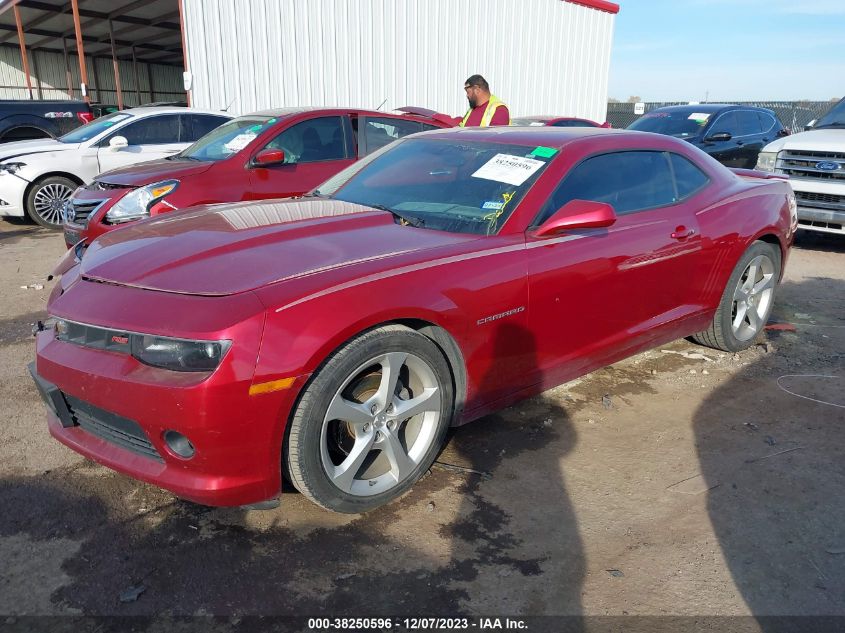 2015 Chevrolet Camaro 1Lt VIN: 2G1FD1E37F9187140 Lot: 38250596