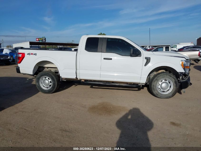 2022 Ford F-150 Xl VIN: 1FTFX1E59NKD05640 Lot: 38250623