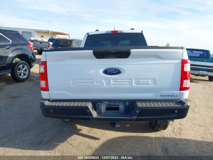 2022 Ford F-150 Xl VIN: 1FTFX1E59NKD05640 Lot: 38250623