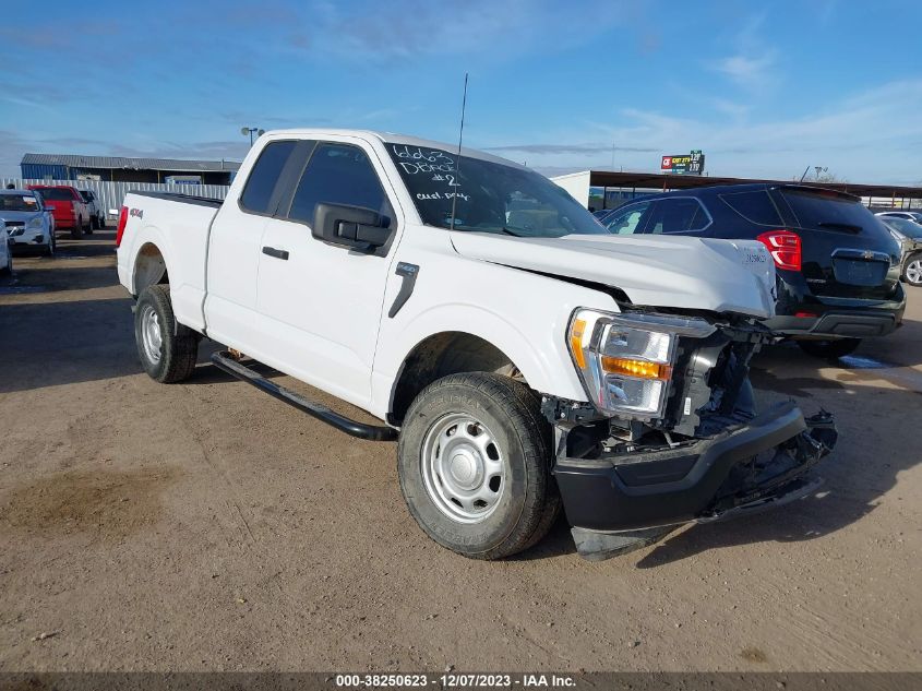 2022 Ford F-150 Xl VIN: 1FTFX1E59NKD05640 Lot: 38250623