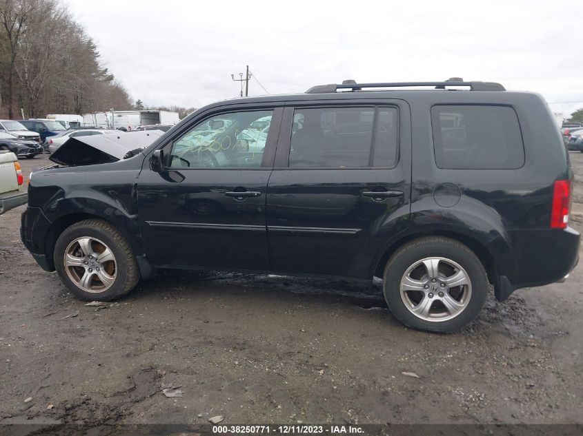 2013 Honda Pilot Ex-L VIN: 5FNYF4H50DB083199 Lot: 38250771