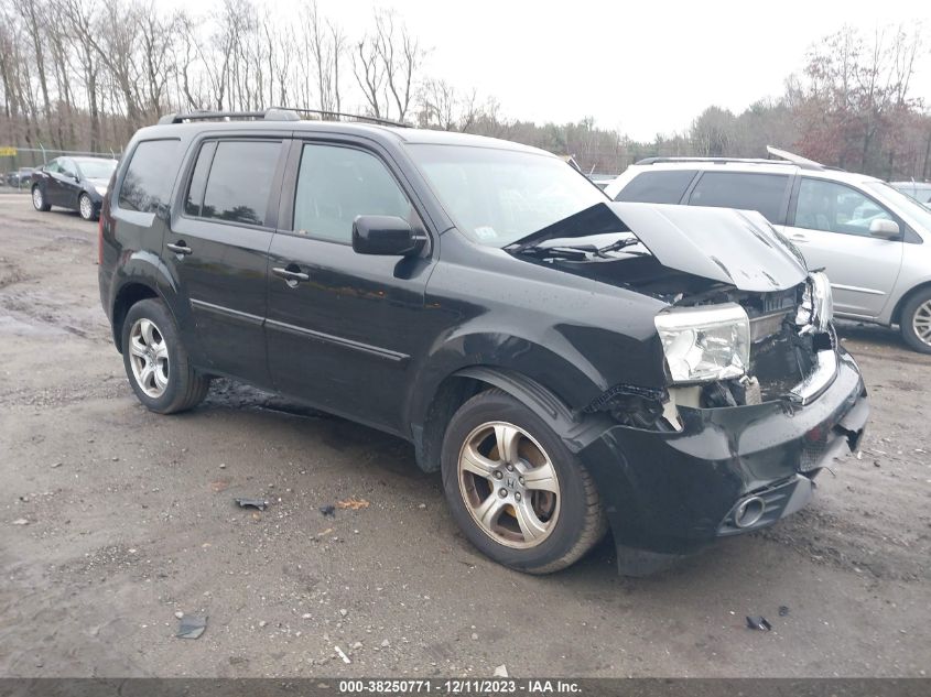 2013 Honda Pilot Ex-L VIN: 5FNYF4H50DB083199 Lot: 38250771