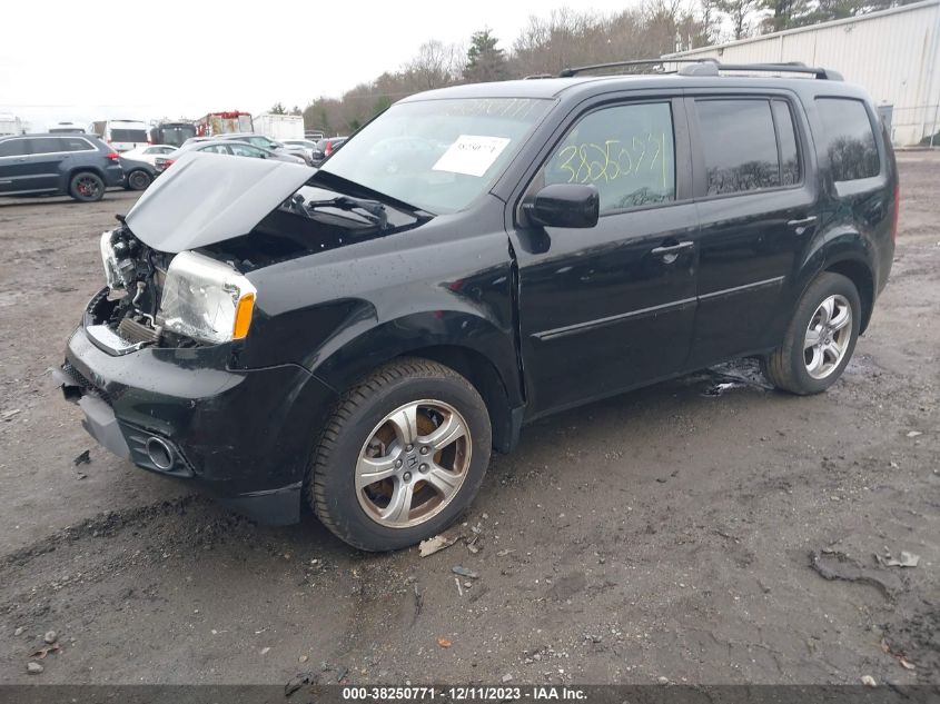 2013 Honda Pilot Ex-L VIN: 5FNYF4H50DB083199 Lot: 38250771