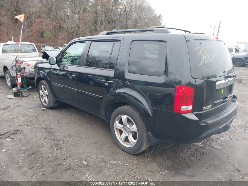 2013 Honda Pilot Ex-L VIN: 5FNYF4H50DB083199 Lot: 38250771