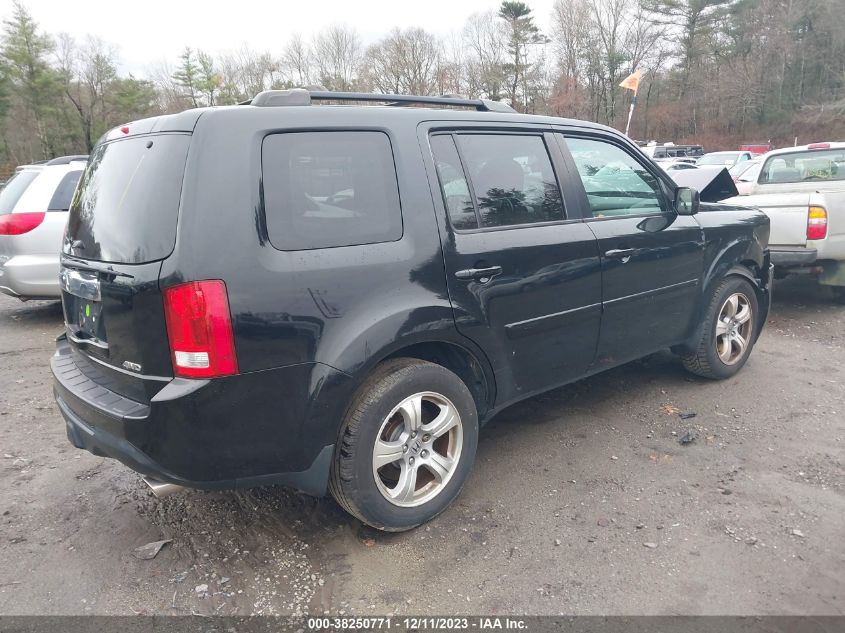 2013 Honda Pilot Ex-L VIN: 5FNYF4H50DB083199 Lot: 38250771