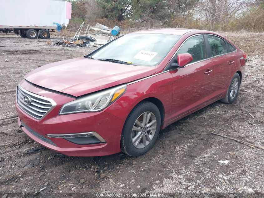 2015 Hyundai Sonata Se VIN: 5NPE24AF6FH214772 Lot: 38250827