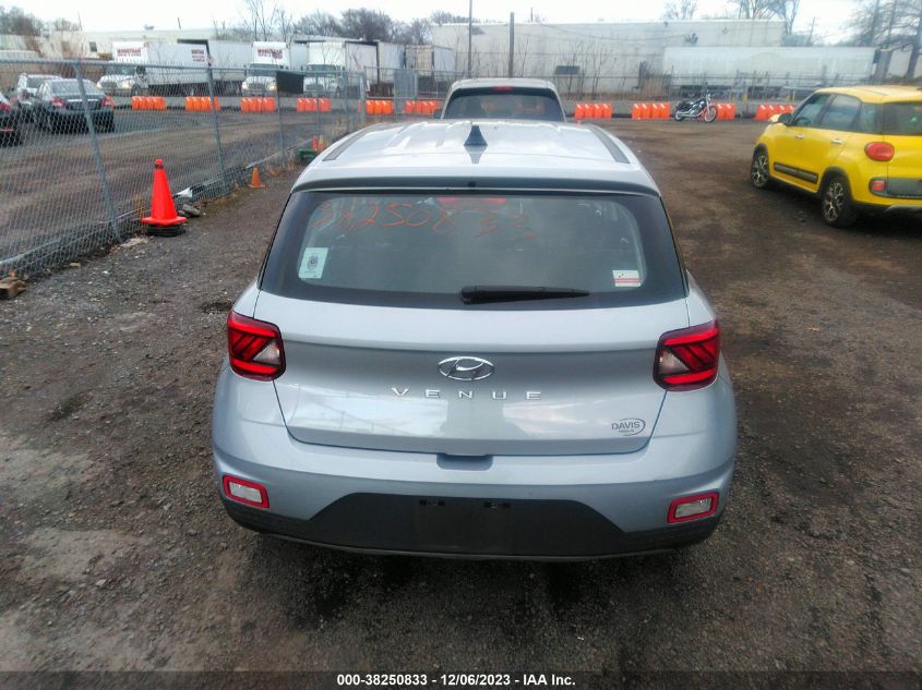 2020 Hyundai Venue Se VIN: KMHRB8A38LU016349 Lot: 38250833