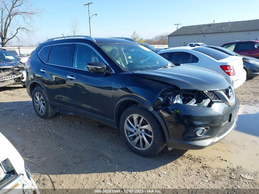 2014 Nissan Rogue Sl VIN: 5N1AT2MV0EC751114 Lot: 38251004