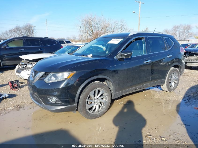 2014 Nissan Rogue Sl VIN: 5N1AT2MV0EC751114 Lot: 38251004