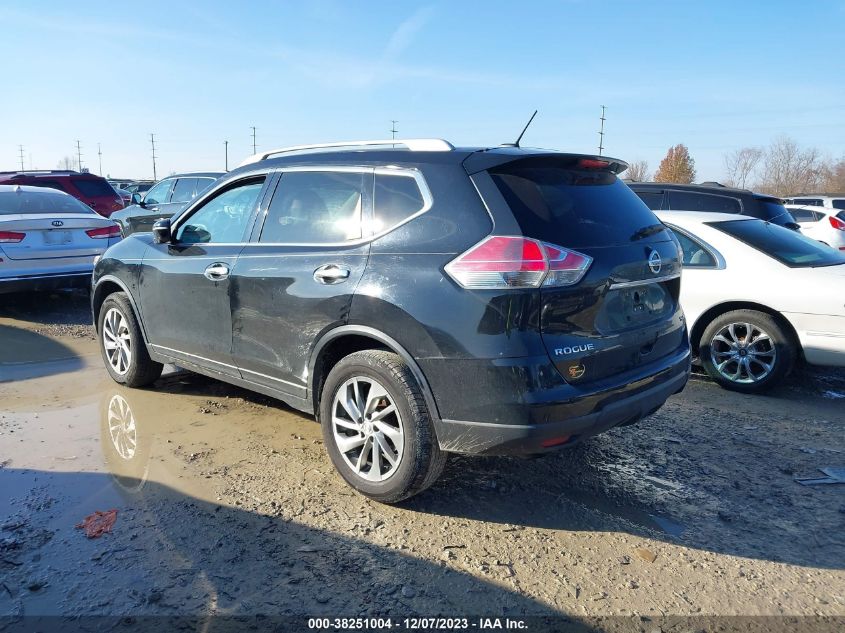 2014 Nissan Rogue Sl VIN: 5N1AT2MV0EC751114 Lot: 38251004