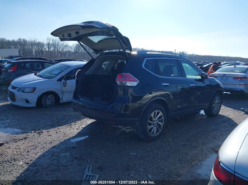 2014 Nissan Rogue Sl VIN: 5N1AT2MV0EC751114 Lot: 38251004