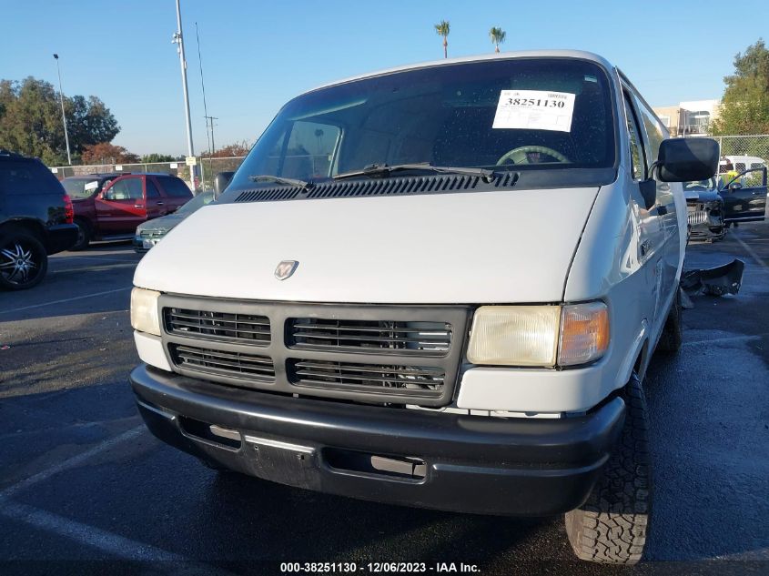 1994 Dodge Ram Van B250 VIN: 2B7HB21Y2RK110282 Lot: 38251130