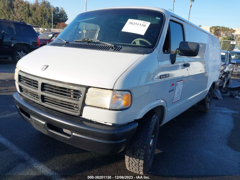 1994 Dodge Ram Van B250 VIN: 2B7HB21Y2RK110282 Lot: 38251130