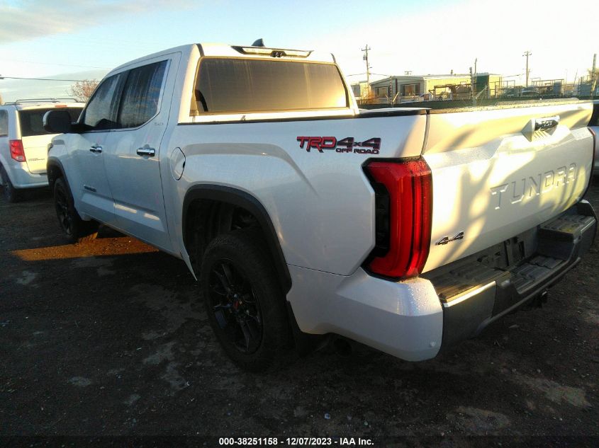 2022 Toyota Tundra 4Wd Limited VIN: 5TFJA5DB6NX009553 Lot: 38251158