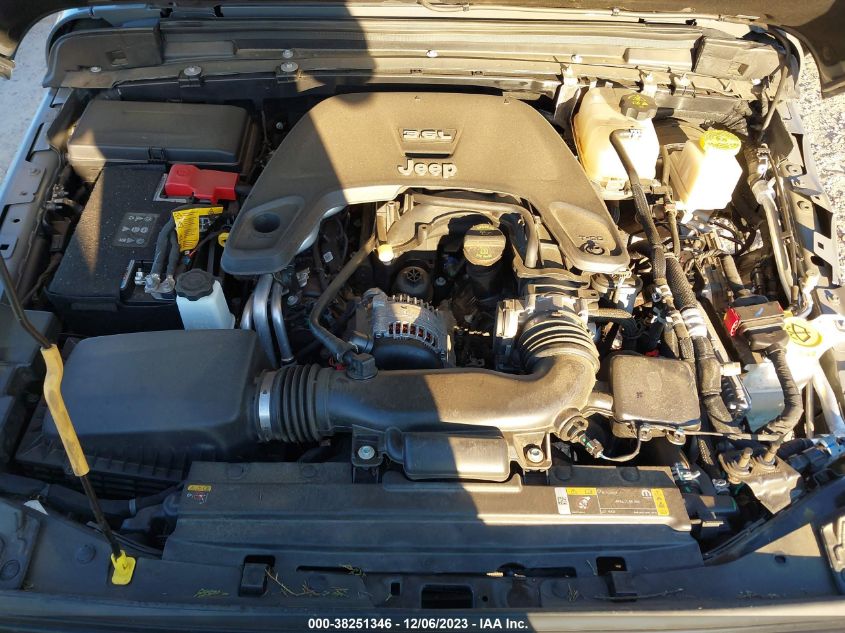 2021 Jeep Gladiator Overland 4X4 VIN: 1C6HJTFG1ML568954 Lot: 38251346