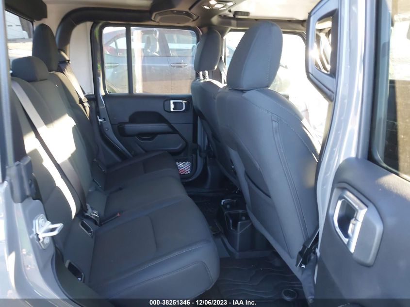 2021 Jeep Gladiator Overland 4X4 VIN: 1C6HJTFG1ML568954 Lot: 38251346