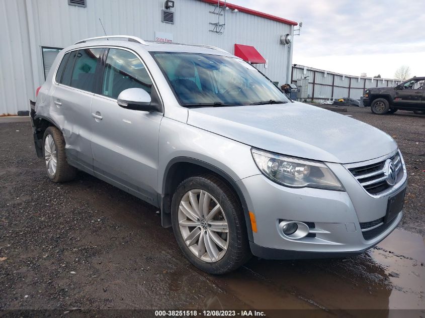 2011 Volkswagen Tiguan Sel VIN: WVGBV7AX3BW558841 Lot: 38251518