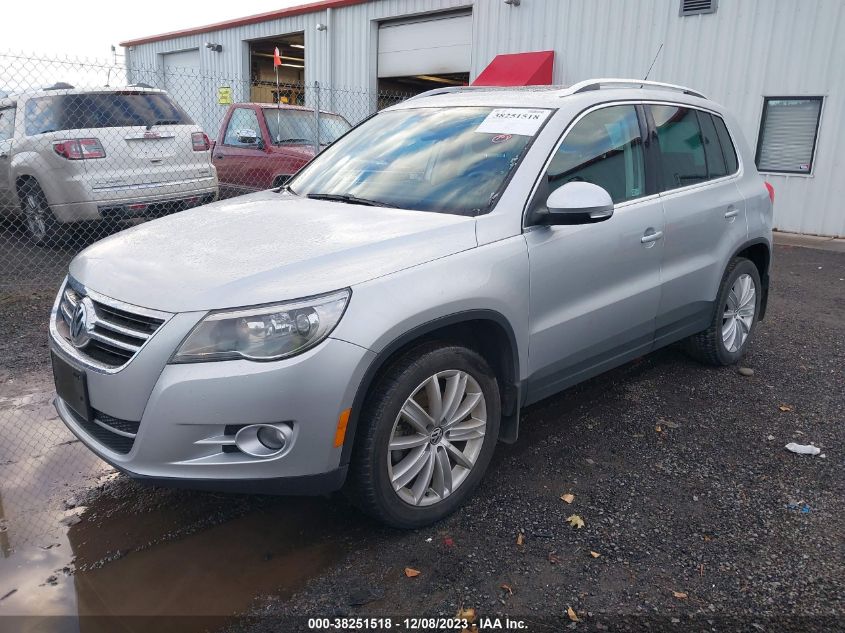 2011 Volkswagen Tiguan Sel VIN: WVGBV7AX3BW558841 Lot: 38251518