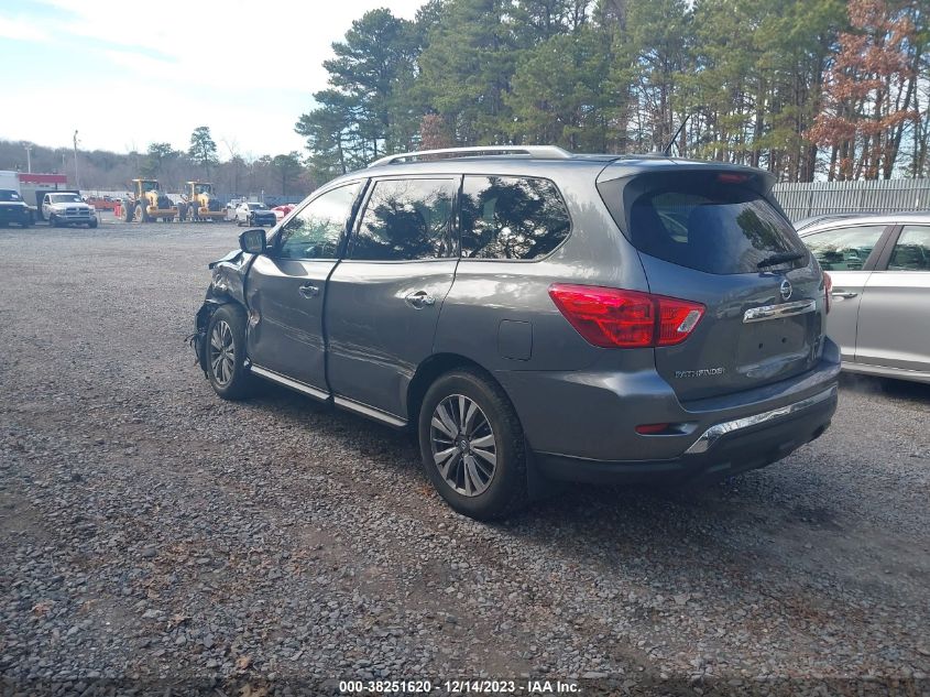 2018 Nissan Pathfinder S VIN: 5N1DR2MM1JC638611 Lot: 38251620