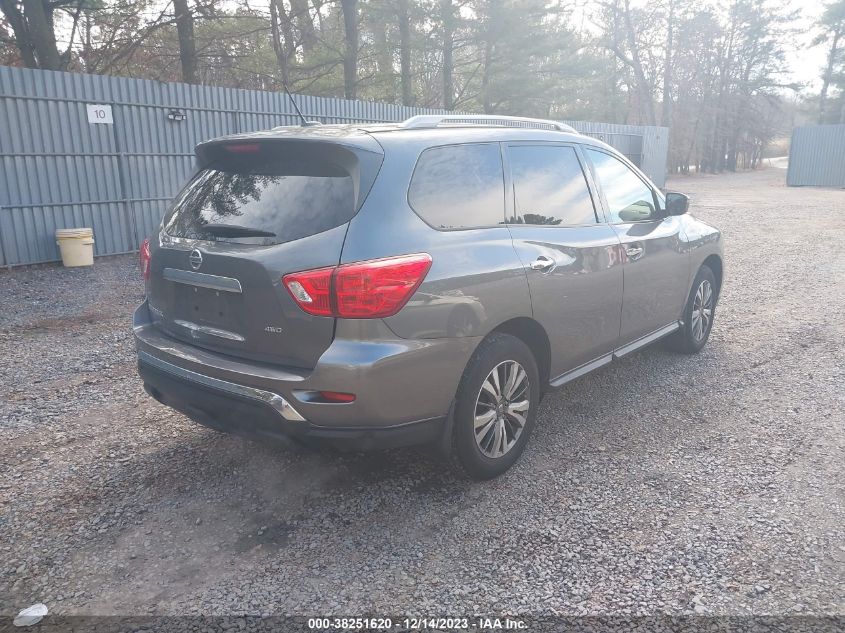 2018 Nissan Pathfinder S VIN: 5N1DR2MM1JC638611 Lot: 38251620