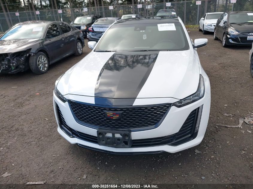 2020 Cadillac Ct5 Luxury VIN: 1G6DX5RKXL0129255 Lot: 38251654