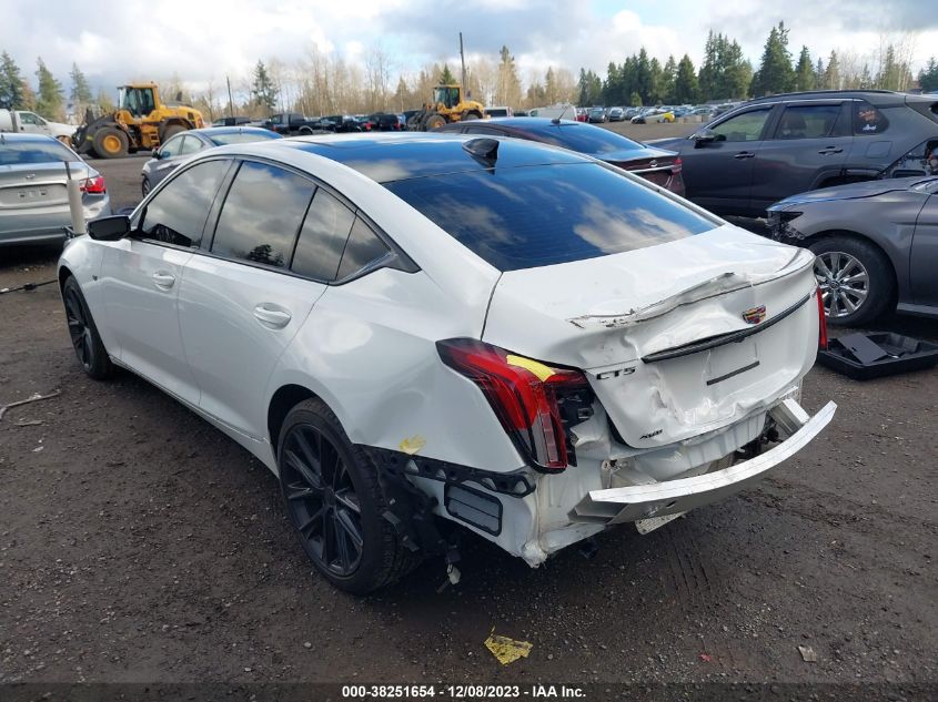 2020 Cadillac Ct5 Luxury VIN: 1G6DX5RKXL0129255 Lot: 38251654