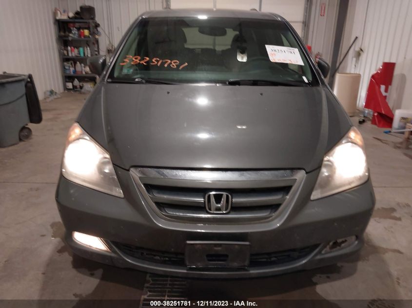 2007 Honda Odyssey Touring VIN: 5FNRL38867B095654 Lot: 38251781