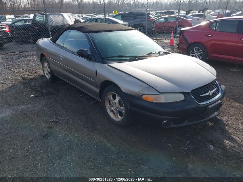 1999 Chrysler Sebring Jxi VIN: 3C3EL55H7XT560690 Lot: 38251823