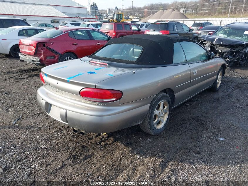 1999 Chrysler Sebring Jxi VIN: 3C3EL55H7XT560690 Lot: 38251823