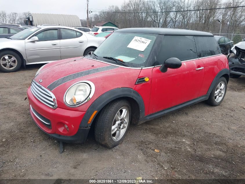 2011 Mini Cooper VIN: WMWSU3C52BT252806 Lot: 38251861