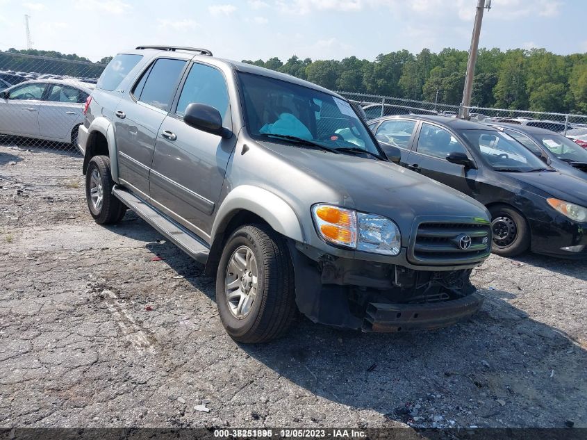 2003 Toyota Sequoia Sr5 VIN: 5TDZT34A73S152944 Lot: 38251895